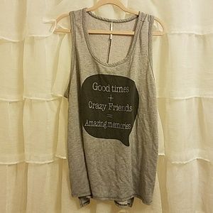 Cute and Comfy Gray Tank Sz. 3x